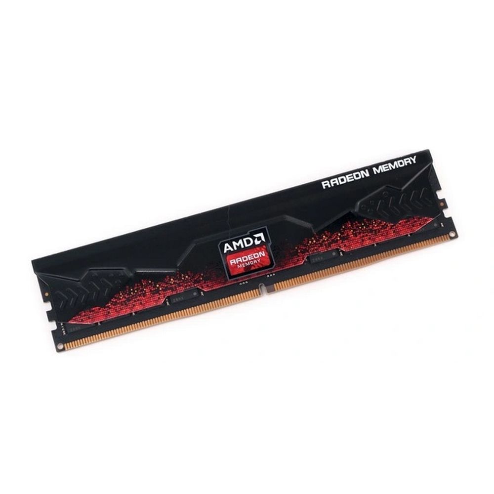 Модуль памяти 32GB AMD Radeon DDR5 5600 DIMM Entertainment Series Black Gaming Memory Non-ECC, CL40, 1.1V, Heat Shield, RTL (R5S532G5600U2S)