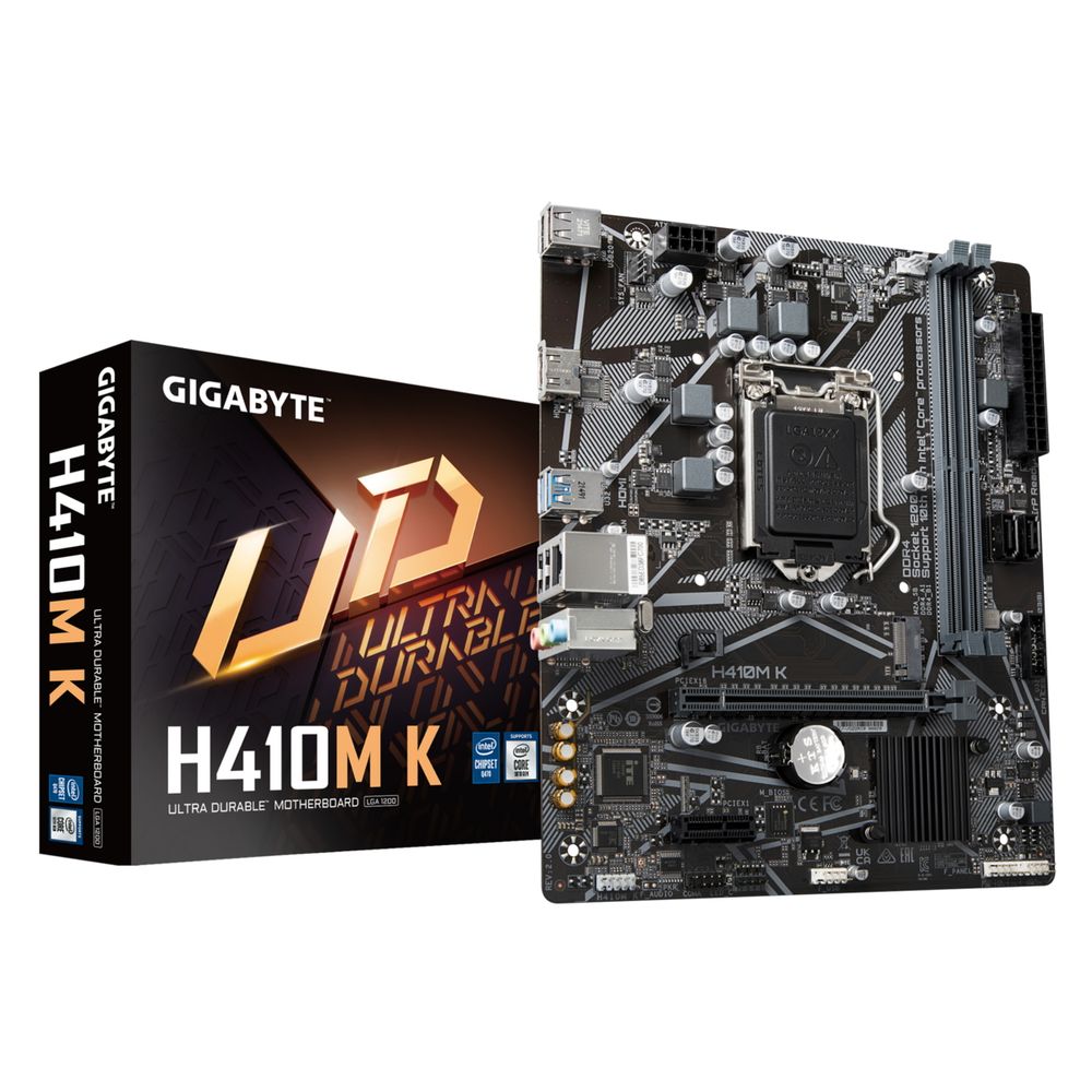 Материнская плата Gigabyte H410M K 2.0, RTL