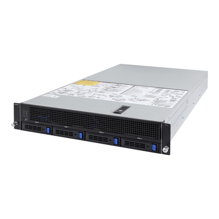 G242-Z10 (rev. 100) 2U UP 4 x GPU Gen3 Server,NVIDIA® NGG Ready server,Single AMD EPYC 7002 series processor family,8-Channel RDIMM/ LRDIMM DDR4 per processor,8 x DIMMs,2 x 1Gb/ s LAN ports (Intel® I350-AM2),1 x dedicated manageme (6NG242Z10MR-00-1132)