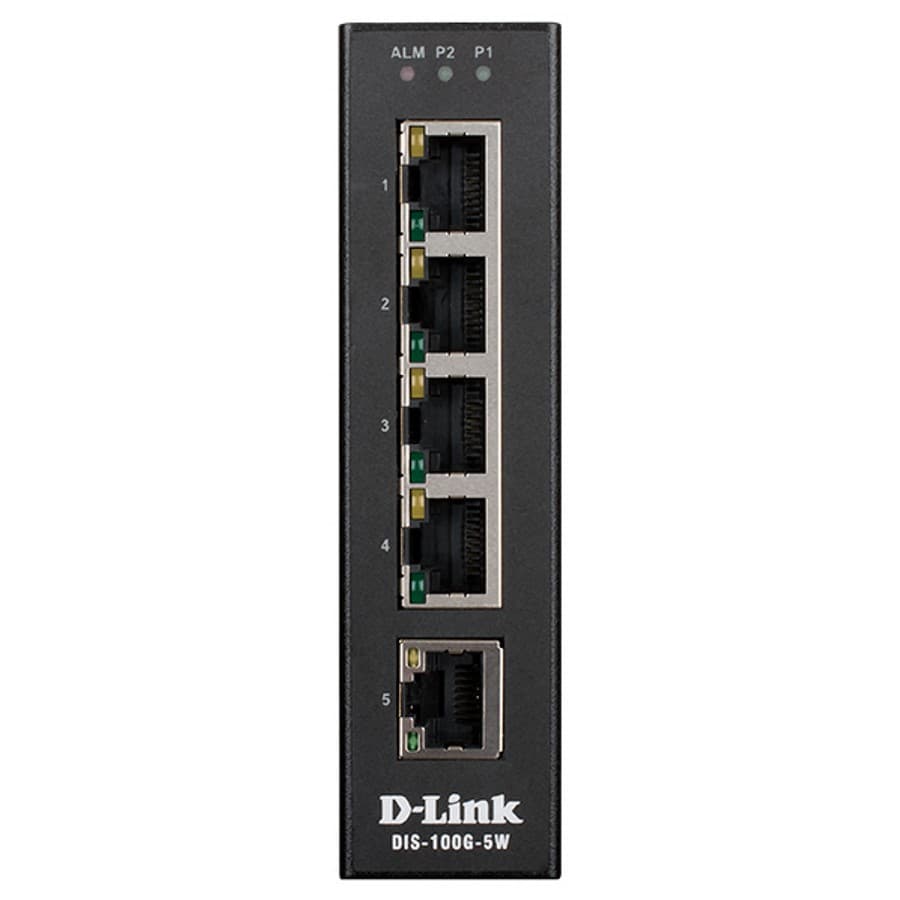 Картинка Коммутатор D-Link DIS-100G-5W/A1A (DIS-100G-5W/A1A) 