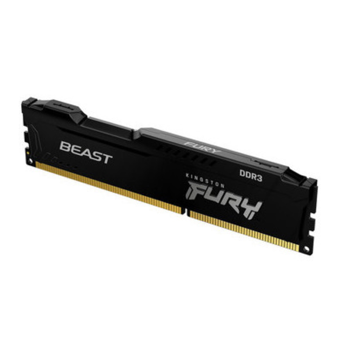 Модуль памяти Kingston FURY Beast Black DDR3 8GB 1866MHz CL10 DIMM 240-pin 1.5V (KF318C10BB/8)