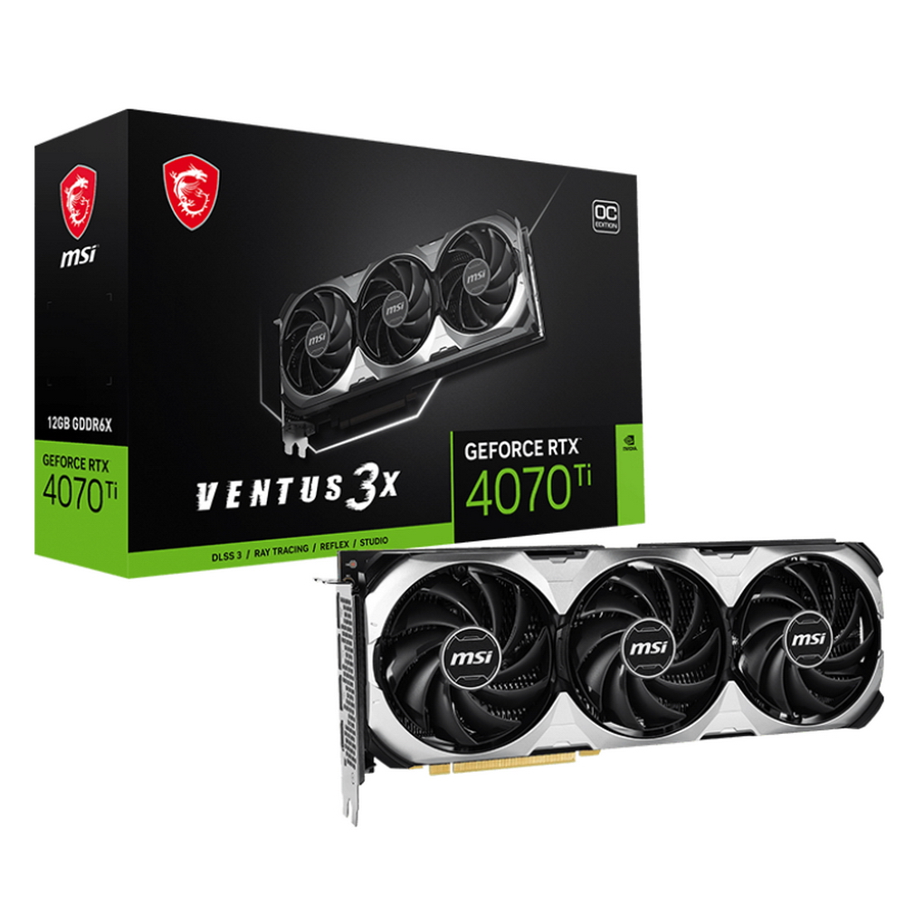 RTX4070Ti VENTUS 3X E1 12GB OC RTL (RTX 4070 TI VENTUS 3X E1 12G OC)