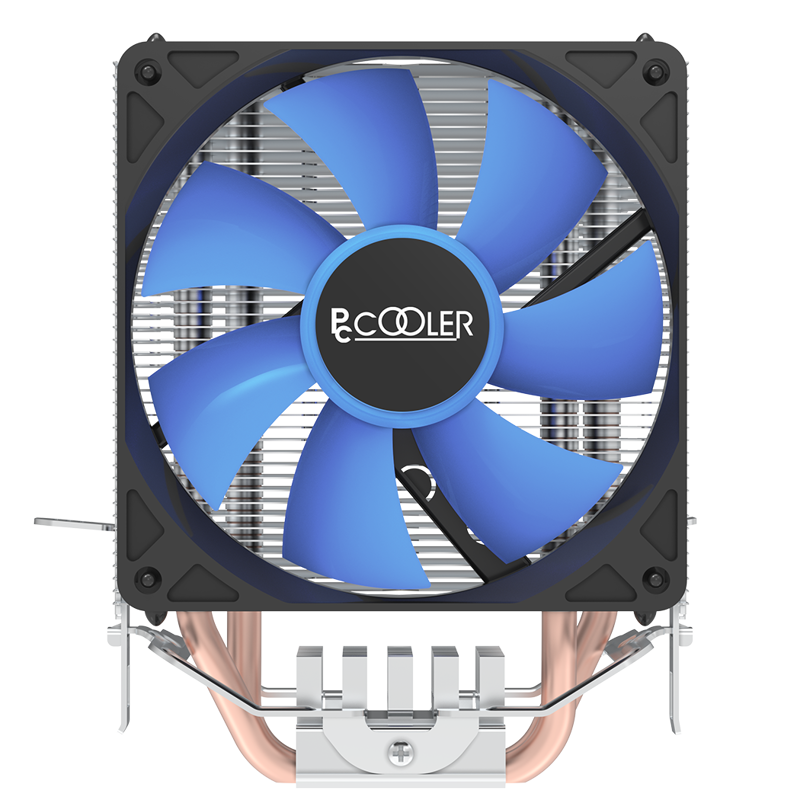 PCCooler S93 V2 Кулер S775/115X/AM2/AM3/AM4/FM1/FM2 (40 шт/кор, TDP 102W, вент-р 90мм, 2 тепловые трубки 6мм, 2200RPM, 22dBa)