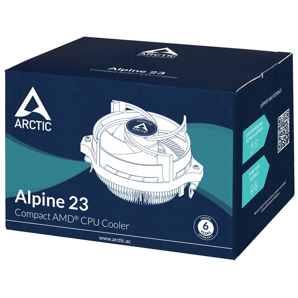 Вентилятор Arctic Cooling Вентилятор для процессора Arctic Alpine 23 (ACALP00035A) (702829) {40}