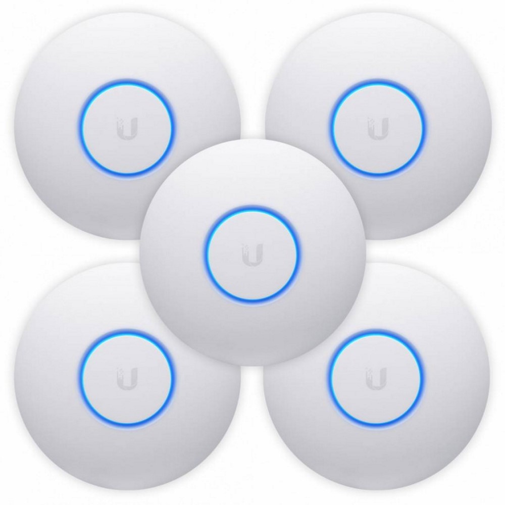 Картинка Комплект Ubiquiti UniFi AP NanoHD 5-pack (UAP-NANOHD-5) 