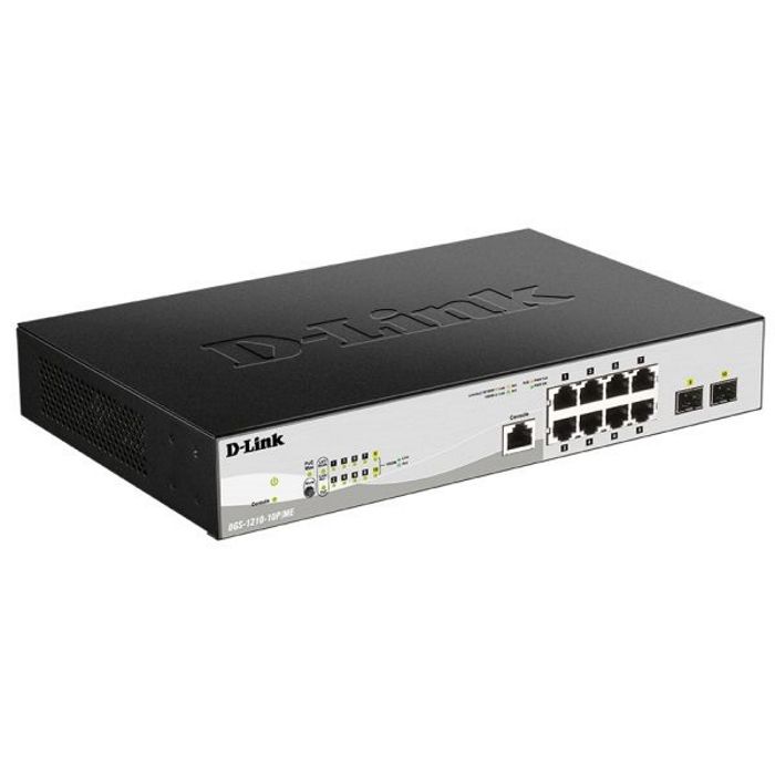 Картинка Коммутатор D-Link Metro Ethernet DGS-1210-10P/ME/A1A (DGS-1210-10P/ME/A1A) 