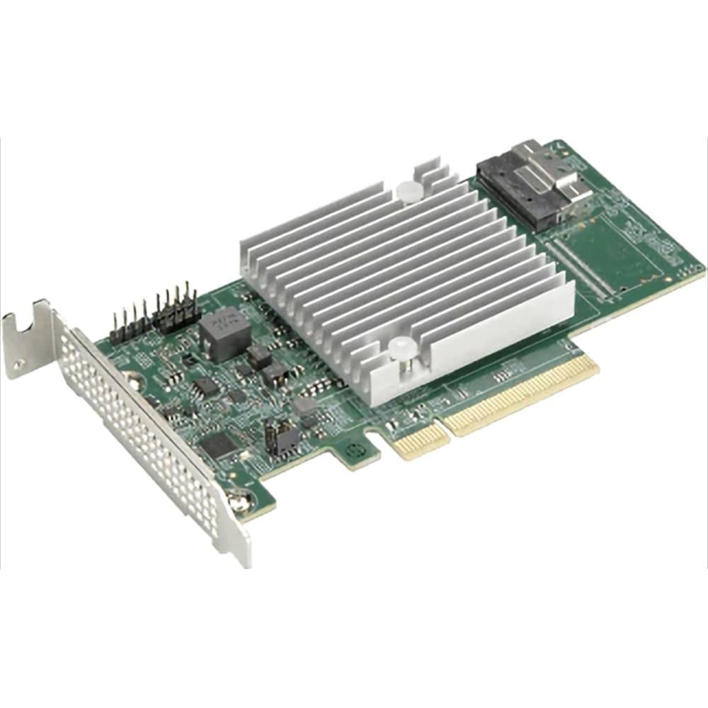 Картинка RAID-контроллер Supermicro Supermicro AOC-S3908L-H8IR-O (AOC-S3908L-H8IR-O) 