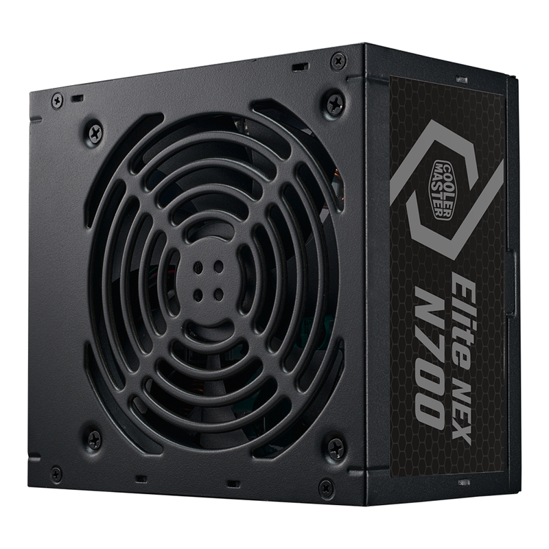 Блок питания 700 Ватт/ Power Supply Cooler Master Elite NEX N700, 700W, ATX, 120mm, 5xSATA, 2xPCI-E(6+2), 3xMolex, APFC, EU Cable (MPW-7001-ACBN-BEU)