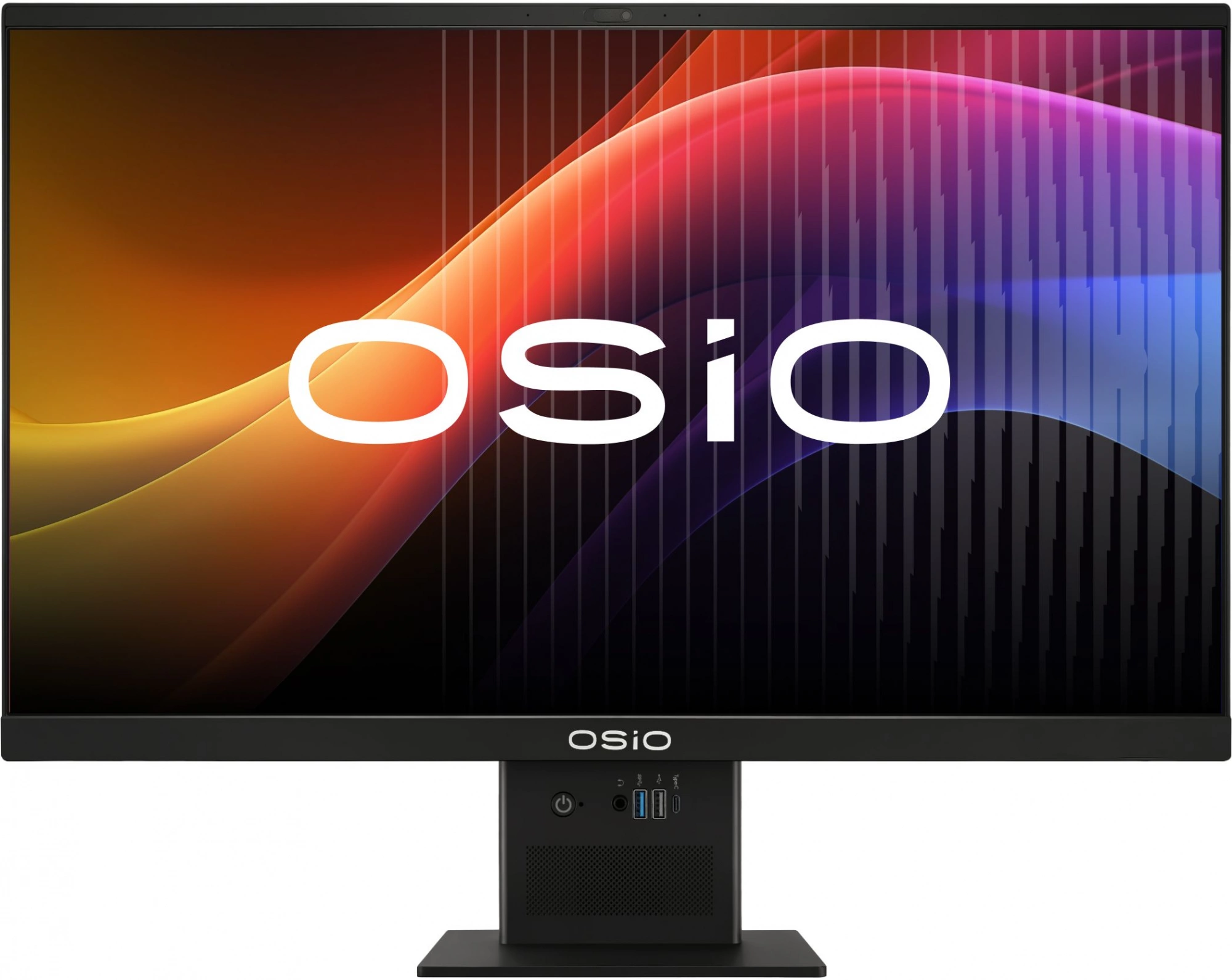 Моноблок Osio BaseLine B240i-001b 23.8" Full HD i3 1115G4 (3) 8Gb SSD256Gb UHDG noOS GbitEth WiFi BT 84W Cam черный 1920x1080 (RUS)