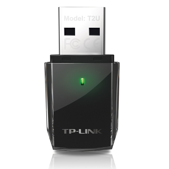 Картинка Сетевой адаптер WiFi TP-Link Archer T2U AC600 USB 2.0 