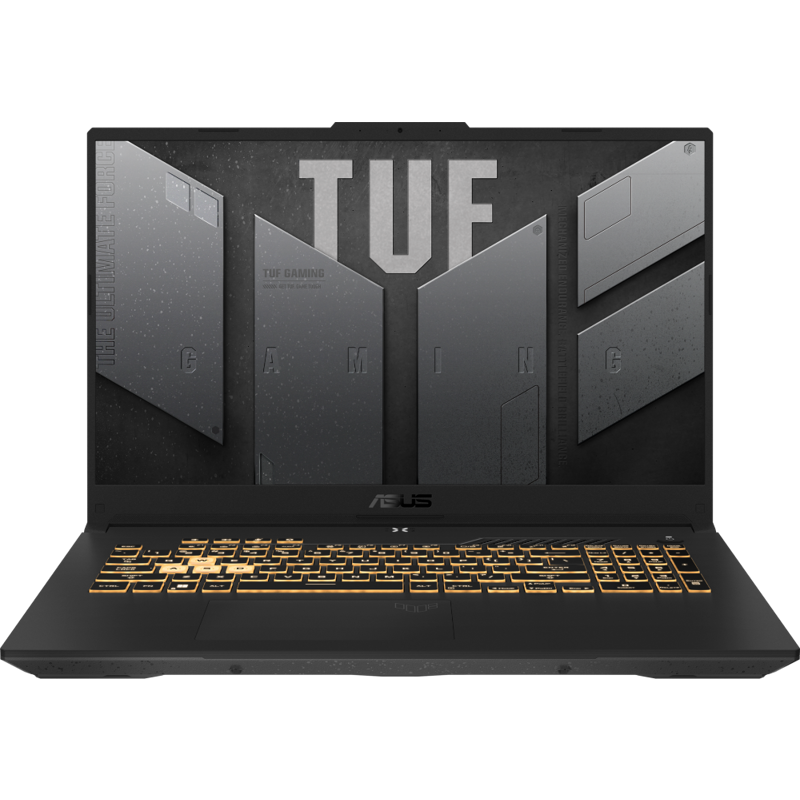 Ноутбук/ ASUS TUF F17 FX707VI-LL093 17.3"(2560x1440 (матовый, 240Hz) IPS)/ Intel Core i7 13620H (2.4Ghz)/ 16384Mb/ 1024PCISSDGb/ noDVD/ Ext:nVidia GeForce RTX4070(8192Mb)/ Cam/ BT/ WiFi/ 90WHr/ war 1y/ 2.6kg/ Mec (90NR0FI5-M00600)