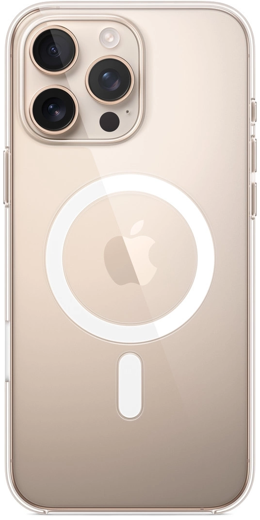 Чехол (клип-кейс) Apple для Apple iPhone 16 Pro Max Clear Case with MagSafe прозрачный (MA7F4ZM/ A) (MA7F4ZM/A)