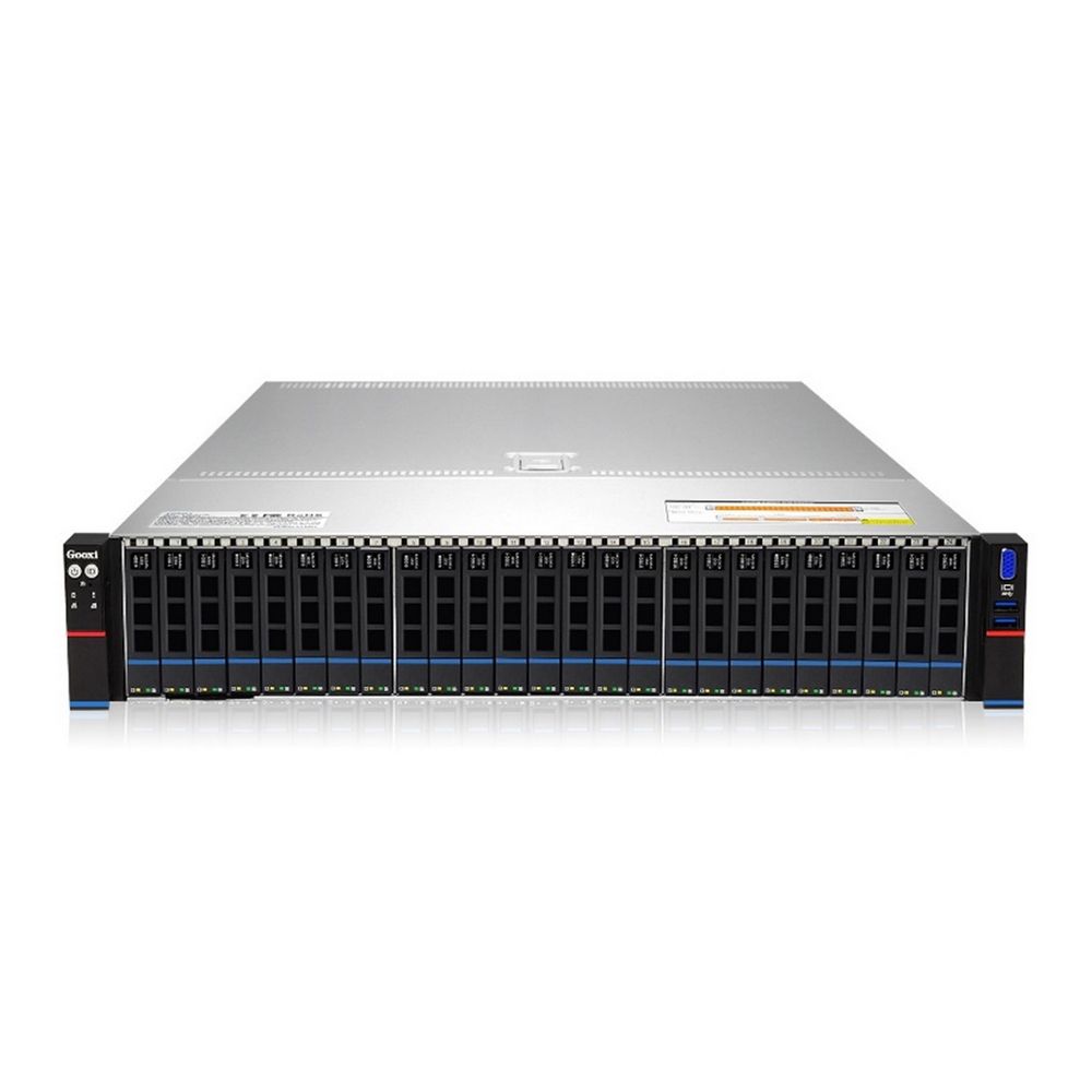 Платформа системного блока Gooxi Bad Pack Intel dual socket 32 DIMM, extended 25-bay - w/ 2* 800W CRPS modules + 10GbE dual SFP+ ports (Intel 82599ES) (SL201-D25RE-G3||BP)