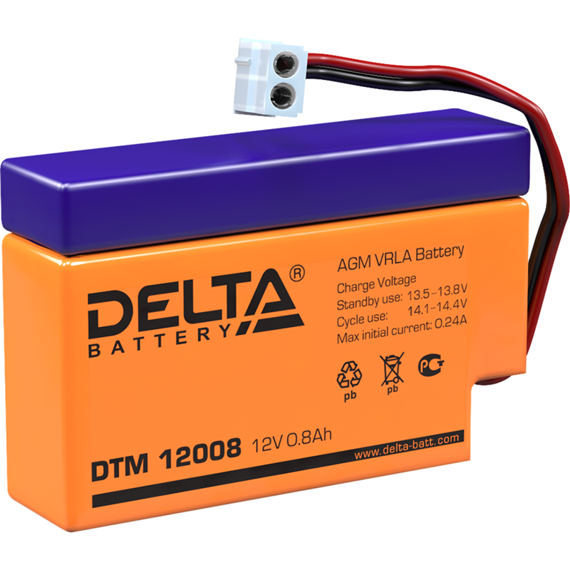 Аккумуляторная батарея DELTA BATTERY DTM 12008