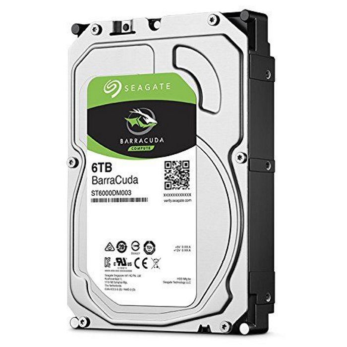 Жесткий диск Seagate 3.5" SATA, 6TB, HDD, 5400rpm, 256MB NCQ Bulk (ST6000DM003)