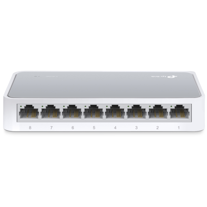 Картинка Коммутатор TP-LINK 8x RJ45 (TL-SF1008D) 