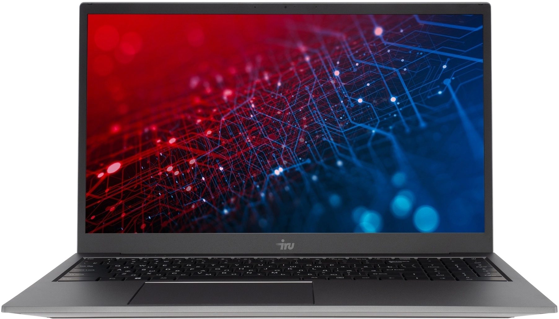 Ноутбук IRU Planio 15INPR N-series N100 16Gb SSD512Gb Intel UHD Graphics 15.6" IPS FHD (1920x1080) Windows 11 Pro grey WiFi BT Cam 5000mAh (2076072)