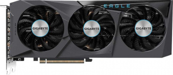 Видеокарта Gigabyte PCI-E 4.0 GV-N3070EAGLE-8GD 2.0 LHR NVIDIA GeForce RTX 3070 8192Mb 256 GDDR6 1725/14000 HDMIx2 DPx2 HDCP Ret