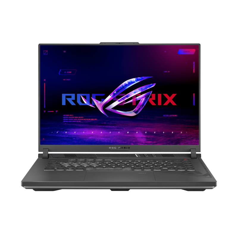 Ноутбук Asus ROG Strix G16 G614JI-N4413 Core i7 13650HX 32Gb SSD1Tb NVIDIA GeForce RTX4070 8Gb 16" IPS WQXGA (2560x1600) noOS grey WiFi BT Cam (90NR0D41-M00VN0)