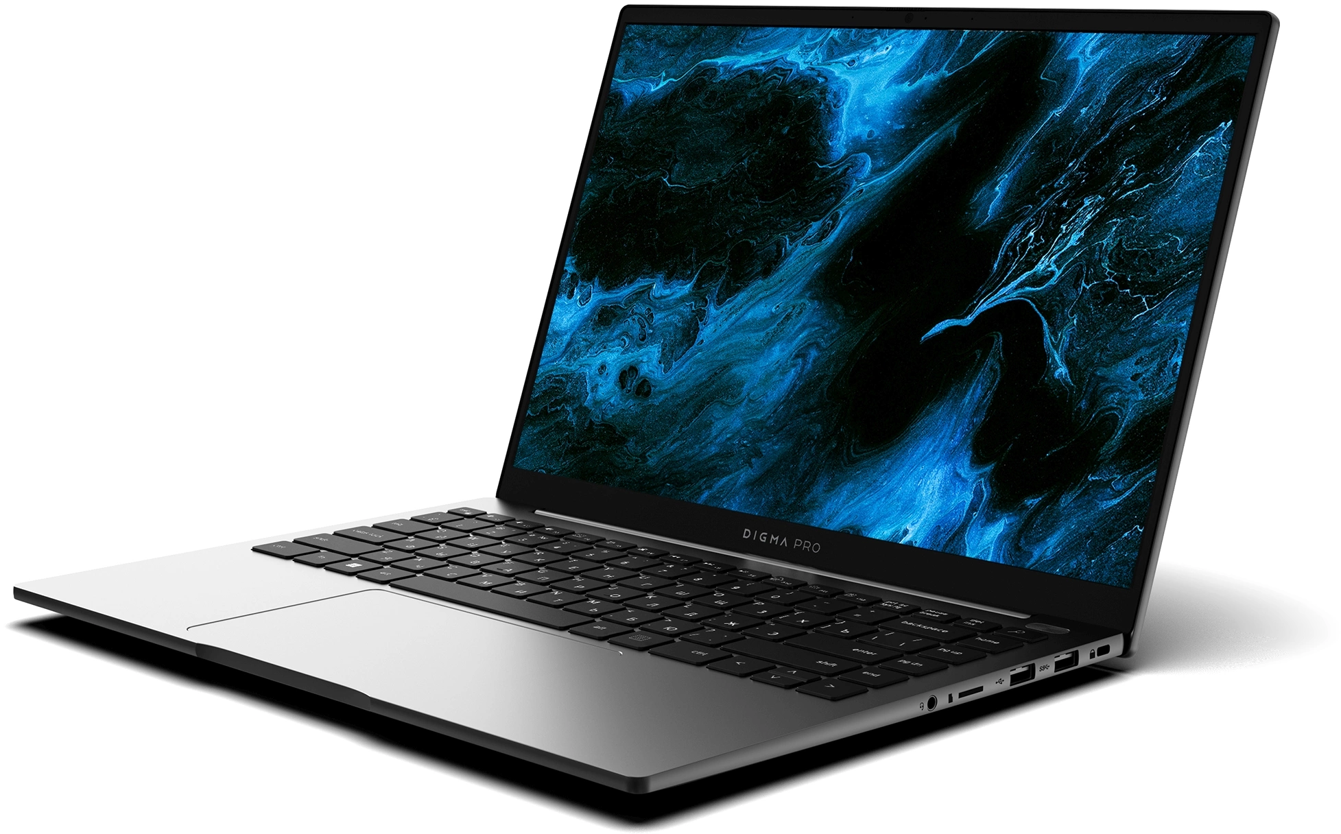 Ноутбук Digma Pro Pactos Core i5 1235U 16Gb 512Gb SSD 14" IPS WUXGA (1920x1200) Win11Pro dk.grey WiFi BT 4780mAh (DN14P5-ADXW02)