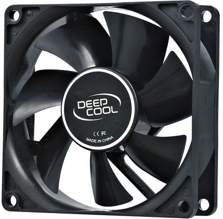 Вентилятор Deepcool XFAN 90 90x90mm черный 3-pin 4-pin (Molex)21dB 95gr Ret (DP-FDC-XF90)