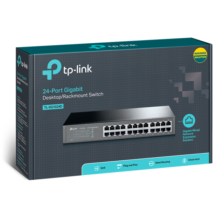 Картинка Коммутатор TP-LINK (TL-SG1024D) 