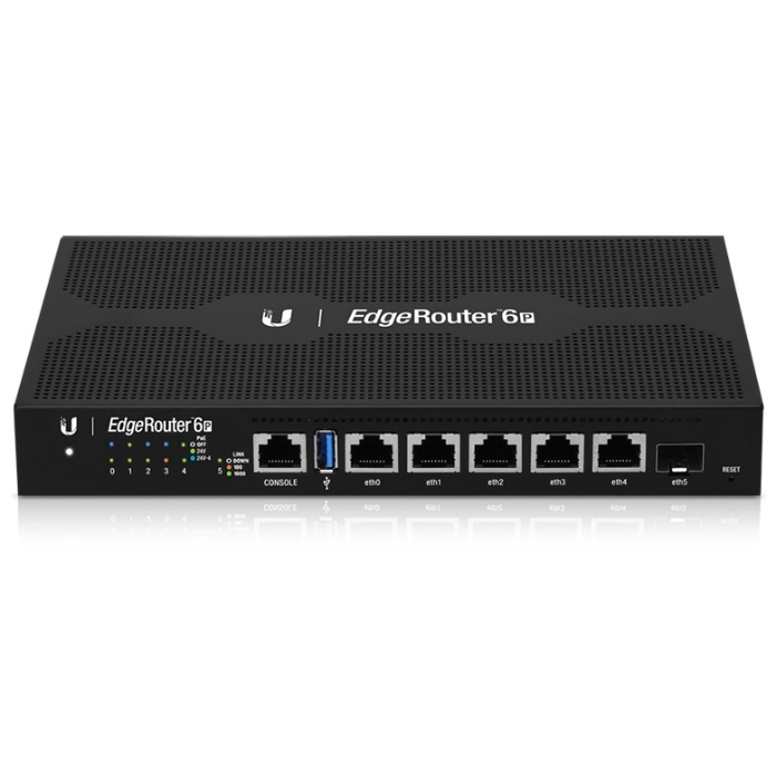 Картинка Роутер Ubiquiti EdgeRouter 6P (ER-6P) 