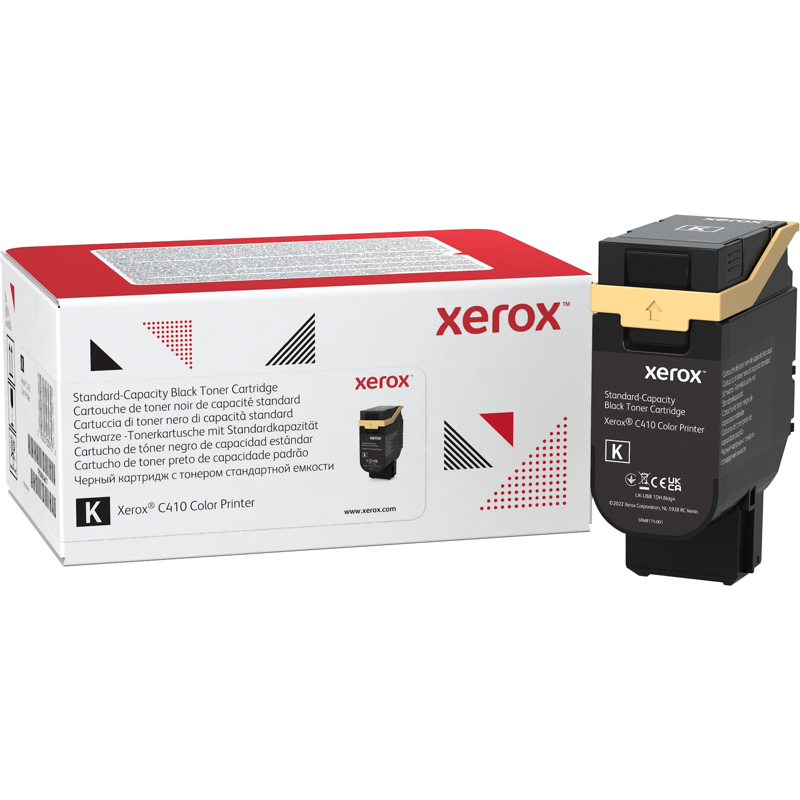 Тонер картридж стандартный, черный Xerox VLC410/ 415 (2400 страниц)/ Black Standard Capacity Toner Cartridge, Xerox VLC410/ 415 (2,400 Pages) (006R04677)