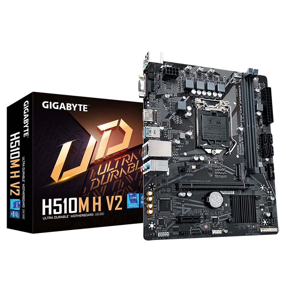 Материнская плата Gigabyte H510M H V2 2.0, RTL