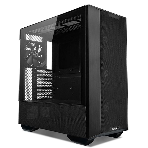 LIAN LI Lancool III Black, Medium Case: E-ATX (under 280mm), ATX, Micro-ATX, Mini-ITX, 2xUSB 3.0, 1xUSB Type C, 1xAudio, Included Fans: 3x140mm PWM (200~1800RPM), 1x140mm PWM (200~1800RPM) (G99.LAN3X.00)