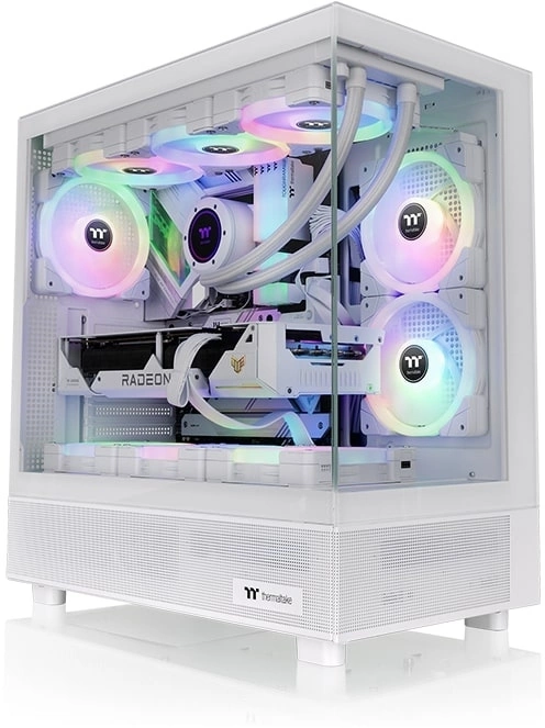 Корпус Thermaltake View 270 TG ARGB белый без БП ATX 9x120mm 5x140mm 1x200mm 2xUSB3.0 audio bott PSU (CA-1Y7-00M6WN-00)