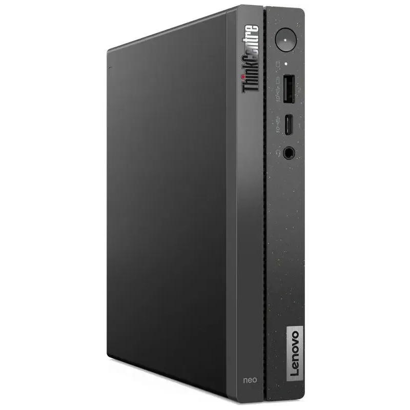 Персональный компьютер/ Lenovo Neo 50q G4 Tiny i5-13420H, 16GBx1, 512GB_M.2, Intel AX201 2x2AX+BT, VESA, Keyboard_ENG&Mouse_USB, NO_OS, 1Y (EN_kbd , EU cable ) (12LN0024PB)