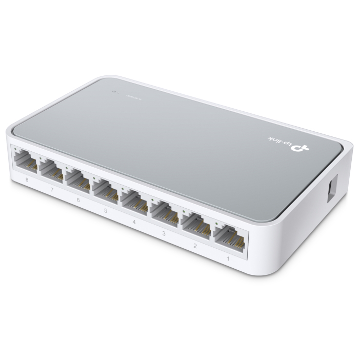 Картинка Коммутатор TP-LINK 8x RJ45 (TL-SF1008D) 