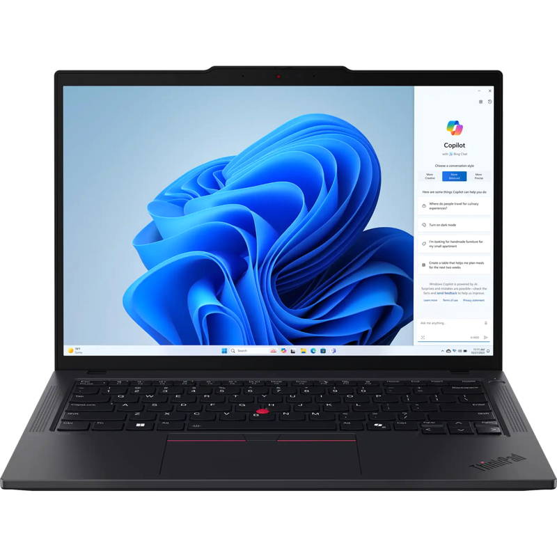 Ноутбук/ Lenovo ThinkPad P14s G5 14" WUXGA (1920 x 1200) IPS 100%sRGB, AMD Ryzen™ 7 PRO 8840HS, 32GB DDR5, 1TB SSD,Integrated AMD Radeon™ 780M, Wi-Fi 6E, 5MP RGB+IR Cam, 52.5Wh, Backlit Keys, Win 11 Pro, Black ( EN_kbd , 2pin ca (21ME001LUS)