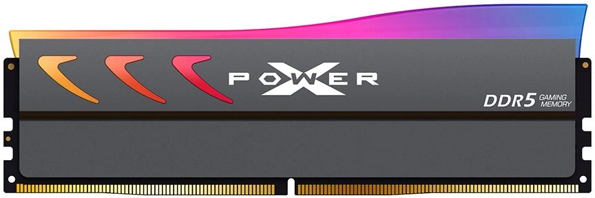 Память DDR5 16GB 6000MHz Silicon Power SP016GXLWU60CFSK Xpower Storm RGB RTL Gaming PC5-48000 CL36 DIMM ECC 288-pin 1.35В single rank с радиатором Ret