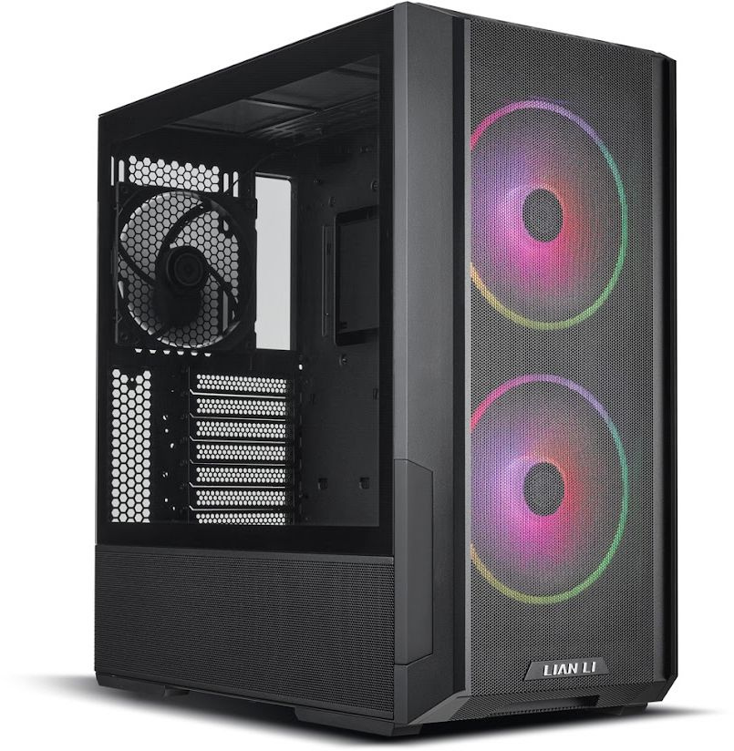 Корпус Lian-Li Lancool 216 черный без БП ATX 2xUSB3.0 audio bott PSU (G99.LAN216RX.10)