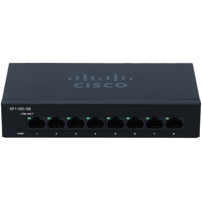 Картинка Коммутатор Cisco Cisco SB SF110D-08-EU (SF110D-08-EU) 