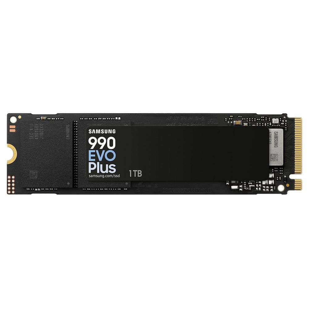 SSD M.2 (PCI-E NVMe 2.0 Gen 4.0 x4) 1Tb Samsung 990 EVO plus (R6300/ W7150MB/ s) 1year (MZ-V9S1T0BW)