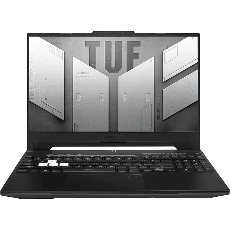 Ноутбук/ ASUS TUF FX517ZE-HN120W 15.6"(1920x1080 (матовый, 144Hz) IPS)/ Intel Core i7 12650H(2.3Ghz)/ 16384Mb/ 1024PCISSDGb/ noDVD/ Ext:nVidia GeForce RTX3050 Ti(4096Mb)/ Cam/ BT/ WiFi/ 75WHr/ war 1y/ 2kg/ Off Black/ W11 (90NR0953-M00AC0)