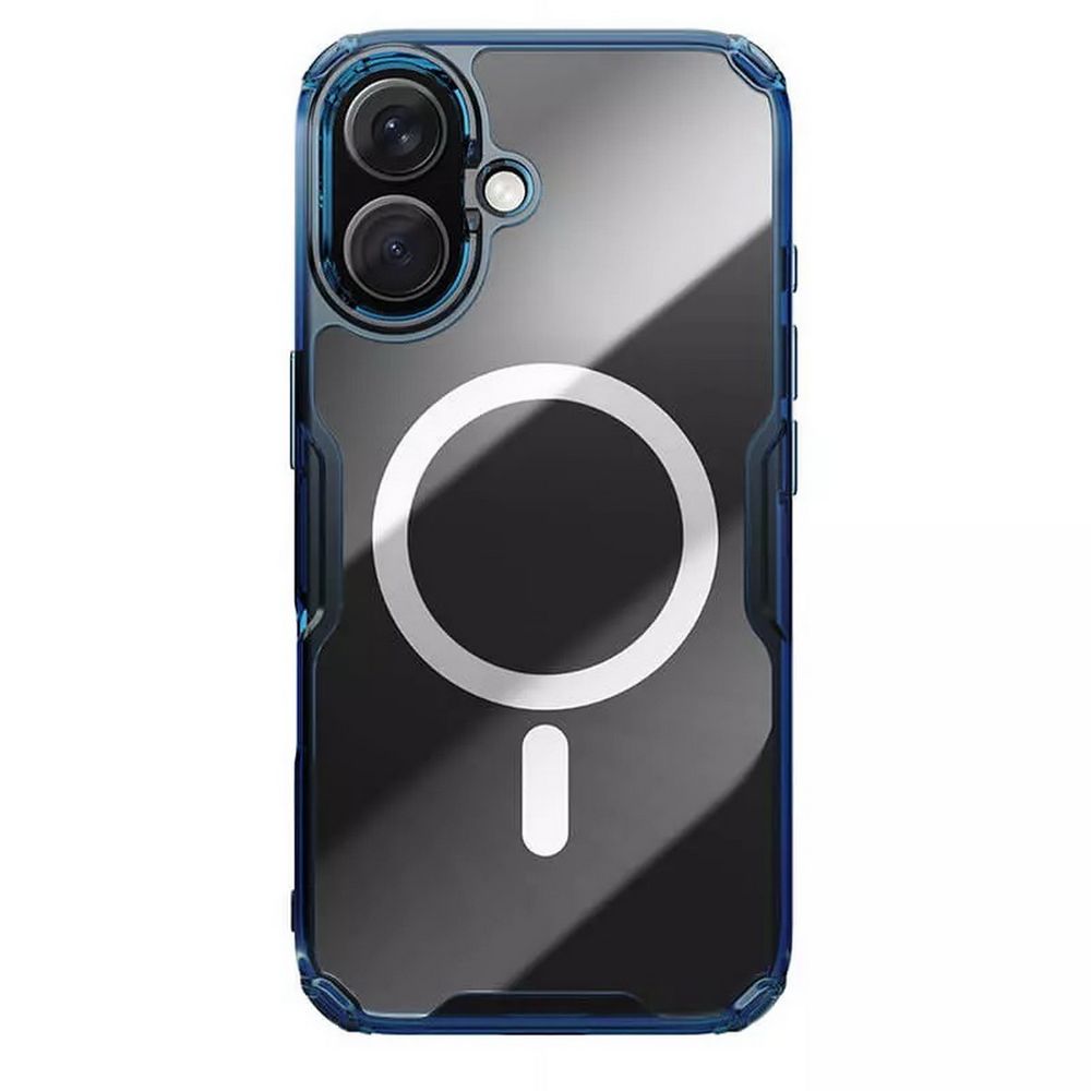 Чехол Nature TPU Pro Magnetic Case, Blue, (AP iP16 Plus) (7021566)