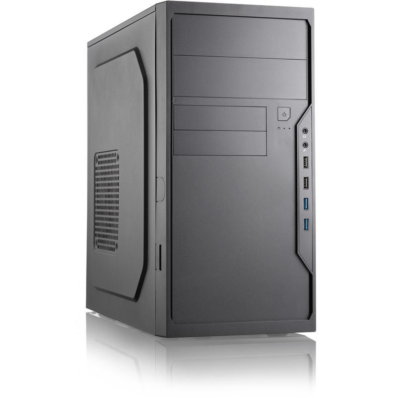 Case Foxline FL-733R, mATX, 2x5.25EXT, 2x3.5EXT, 5x3.5INT, 2xUSB3.0, 2xUSB2.0, HDA, w/ o FAN, w/ 450W ATX PSU, w/ 1.2m EU pwr cord (FL-733R-FZ450R-U32)