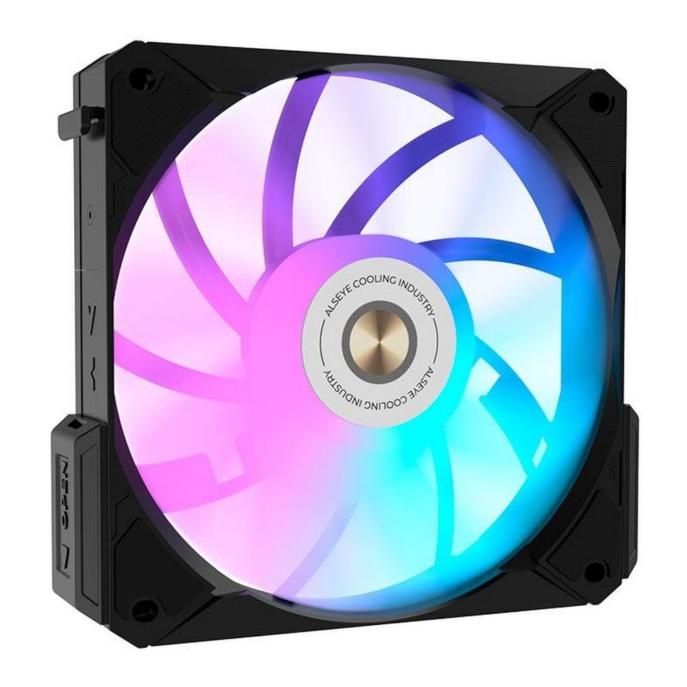 Вентилятор в корпус ALSEYE COOLING FAN i12B black Dimensions: 120 x 120 x 25mm Voltage: DC 12V Current: 0.25A±10% Fan Speed : 800-1800±10% Max. Air Flow: 31.18-73.92CFM Max. Air Pressure: 0.56-2.1mmH20 Max. Noise: 20- (AS.04.09.0006)