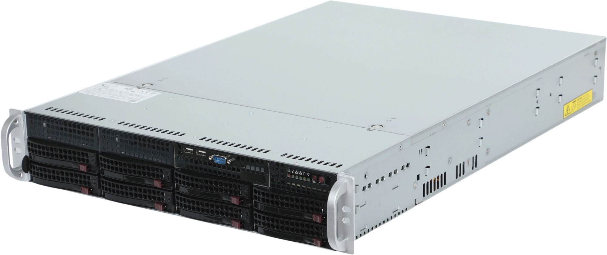 Сервер IRU Rock s2208p 2x5222 4x32Gb 1x500Gb M.2 SSD 2x1000W w/ o OS (2014583)