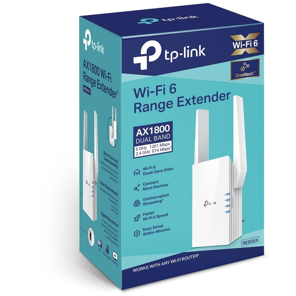 Картинка Репитер TP-Link RE605X (RE605X) 