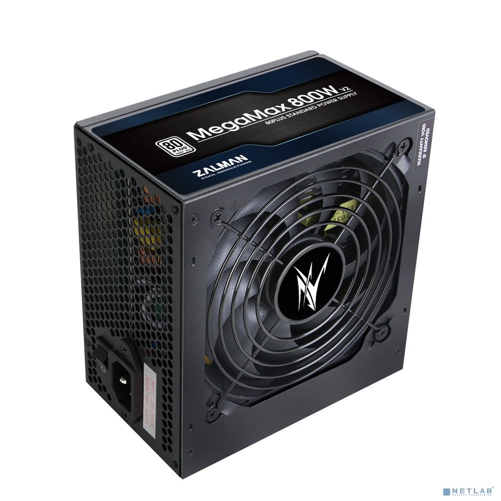 Zalman ZM800-TXII, 800W, ATX12V v2.31, APFC, 12cm Fan, 80+ 230V EU, Retail