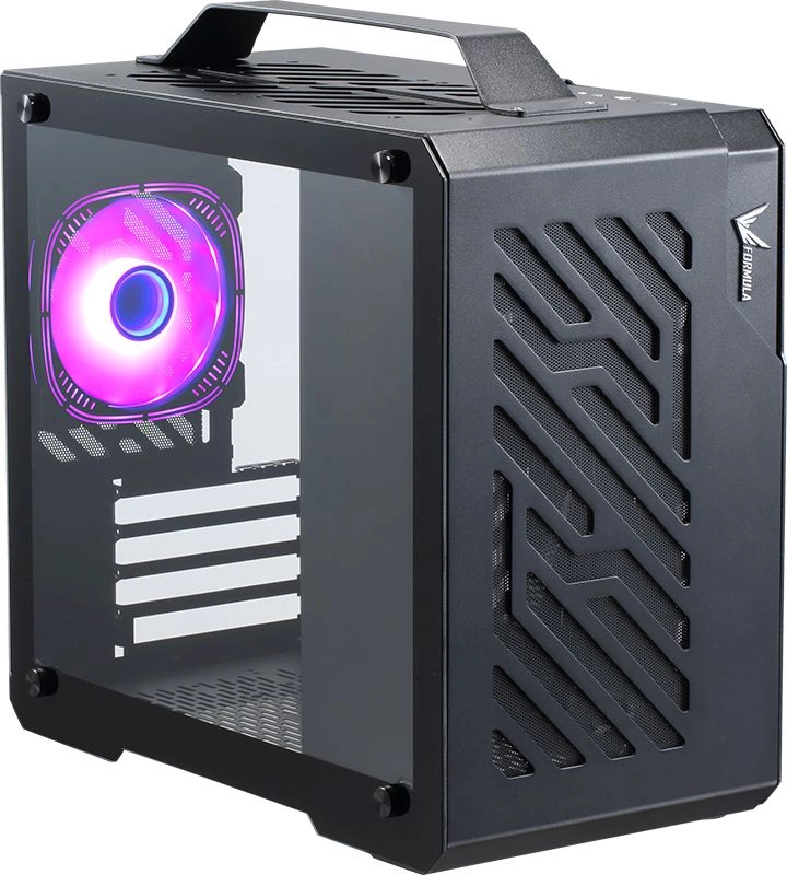 Корпус Formula Air Cube G3 черный без БП mATX 1x120mm 1xUSB3.0 1xUSB3.1 audio bott PSU (AIR CUBE G3 B)