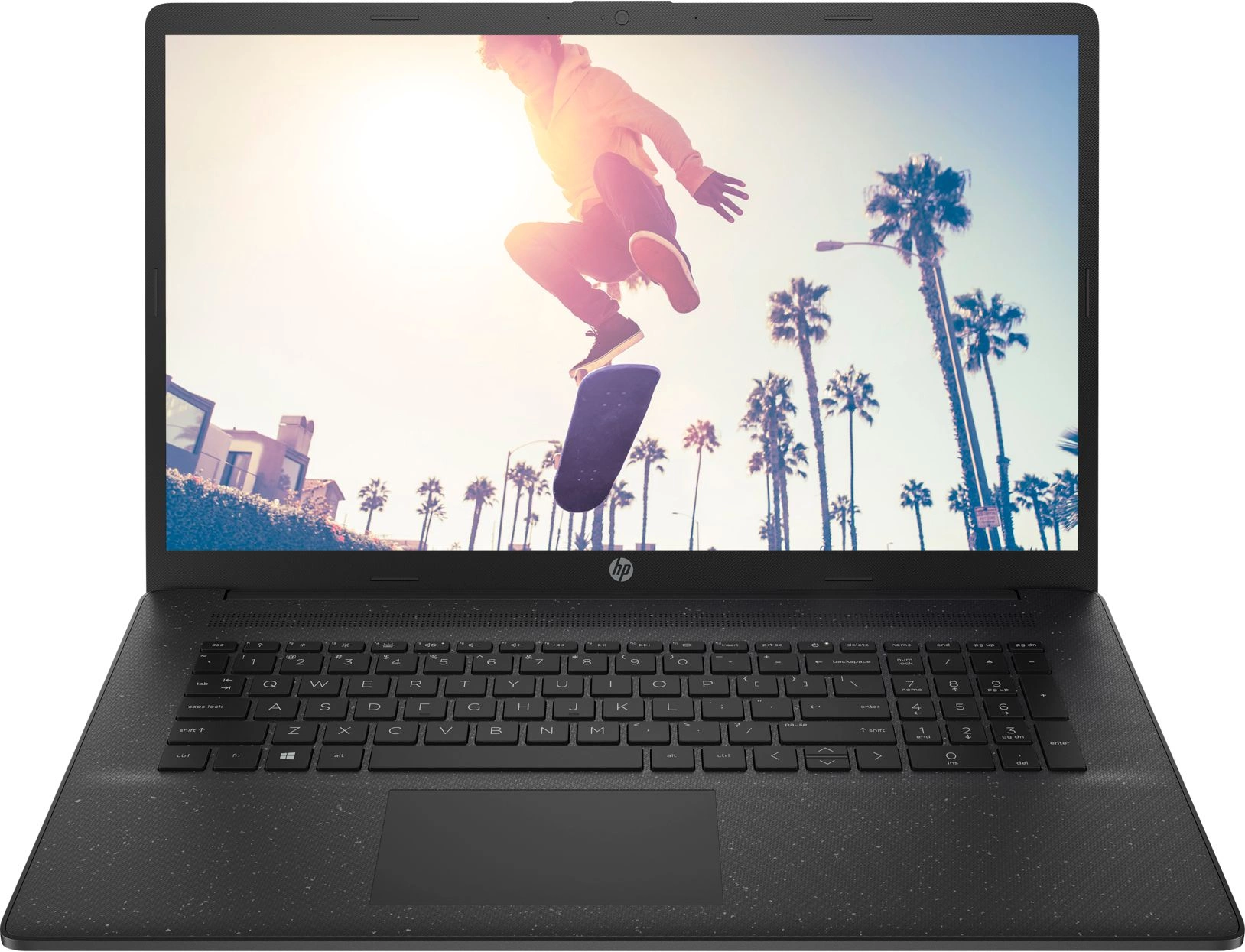 Ноутбук HP Laptop 17-cn3002ci 7P563EA Core i3 N305 8Gb 256Gb SSD 17.3" IPS FHD (1920x1080) DOS black WiFi BT Cam