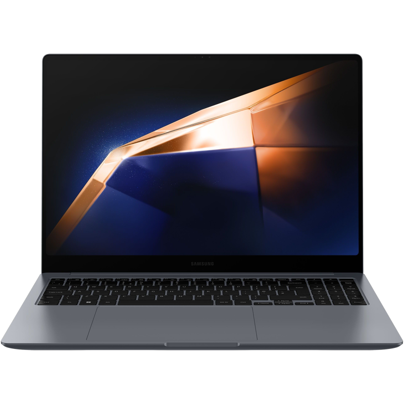 Ноутбук/ Samsung Galaxy Book4 Pro 16"(2880x1800 AMOLED)/Touch/Intel Core Ultra 7 155H(1.4Ghz)/16384Mb/1024PCISSDGb/noDVD/Int:Intel Arc graphics/Cam/BT/WiFi/76WHr/war 1y/1.56kg/Moonstone Gray/Win11Home + Eng kbd 3 pin (NP960XGK-LG2IN)