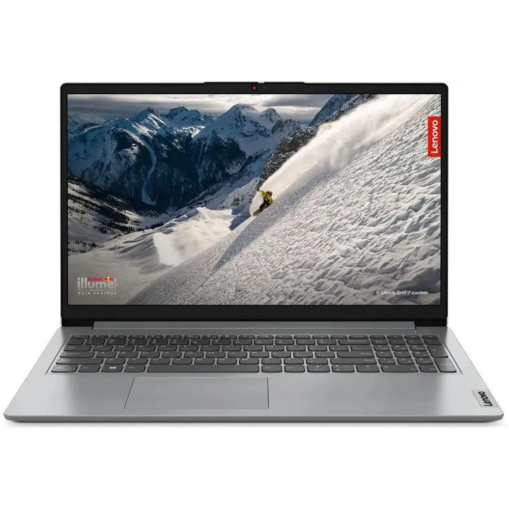 Ноутбук Lenovo IdeaPad 1 15ALC7, 15.6" (1920x1080) IPS, Ryzen 5 5500U, 8GB, 512GB SSD, Cam, DOS, Cloud Grey (82R4000RRK)