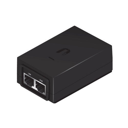 Блок питания Ubiquiti POE-24-24W PoE, 220 VAC -&gt; 24VDC 1A - с кнопкой Reset и удаленной перезагрузкой (023033)